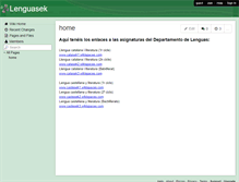 Tablet Screenshot of lenguasek.wikispaces.com
