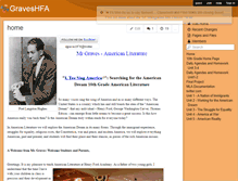 Tablet Screenshot of graveshfa.wikispaces.com