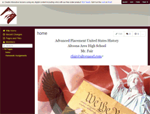 Tablet Screenshot of aahs-apush.wikispaces.com