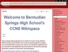 Tablet Screenshot of ccns.wikispaces.com