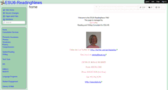 Desktop Screenshot of esu6-readingnews.wikispaces.com
