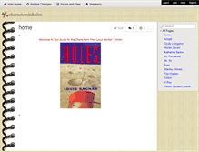 Tablet Screenshot of charactersinholes.wikispaces.com