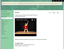 Tablet Screenshot of dramaatkamo.wikispaces.com