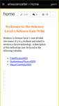Mobile Screenshot of ehssciencefair.wikispaces.com