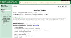 Desktop Screenshot of compositionjungle.wikispaces.com