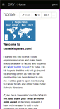 Mobile Screenshot of crv.wikispaces.com