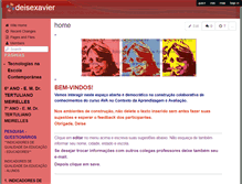 Tablet Screenshot of deisexavier.wikispaces.com
