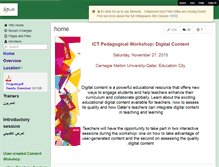 Tablet Screenshot of ictqatarecontent.wikispaces.com