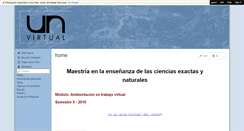 Desktop Screenshot of ambientacionv.wikispaces.com
