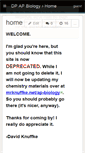 Mobile Screenshot of dpapbio.wikispaces.com