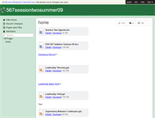 Tablet Screenshot of 567sessiontwosummer09.wikispaces.com