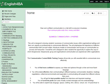 Tablet Screenshot of english4ba.wikispaces.com