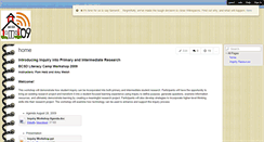 Desktop Screenshot of bcsdinquiryworkshop.wikispaces.com