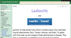 Desktop Screenshot of leslievilleglobetrotters.wikispaces.com