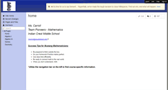Desktop Screenshot of carrollmustangmath.wikispaces.com
