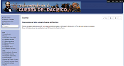 Desktop Screenshot of guerradelpacifico1.wikispaces.com