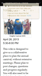 Mobile Screenshot of heightscarnival.wikispaces.com