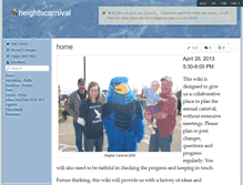 Tablet Screenshot of heightscarnival.wikispaces.com