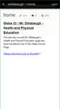 Mobile Screenshot of kdillabaugh.wikispaces.com