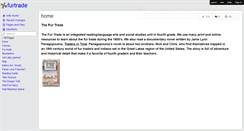 Desktop Screenshot of furtrade.wikispaces.com