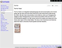 Tablet Screenshot of furtrade.wikispaces.com