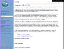 Tablet Screenshot of geografiaib.wikispaces.com