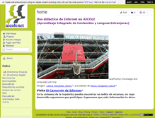 Tablet Screenshot of aicole.wikispaces.com