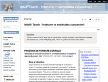 Tablet Screenshot of intelteachep.wikispaces.com