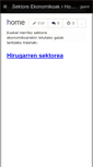 Mobile Screenshot of hirugarrensektorea.wikispaces.com