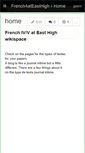Mobile Screenshot of french4ateasthigh.wikispaces.com