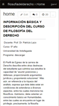 Mobile Screenshot of filosofiadelderecho.wikispaces.com