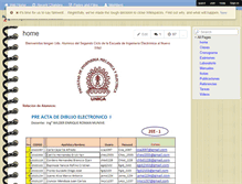 Tablet Screenshot of dibujoelectronico2011i.wikispaces.com