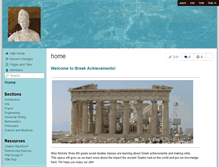 Tablet Screenshot of greekachievements.wikispaces.com