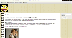 Desktop Screenshot of 6-word-memoir-senior-project.wikispaces.com