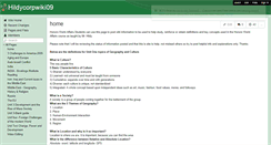 Desktop Screenshot of hildycorpwiki09.wikispaces.com