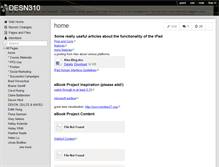 Tablet Screenshot of desn310.wikispaces.com