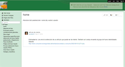 Desktop Screenshot of huevoliquido.wikispaces.com