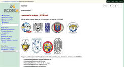 Desktop Screenshot of agua-ecoesad.wikispaces.com