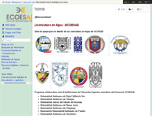 Tablet Screenshot of agua-ecoesad.wikispaces.com