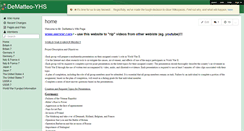 Desktop Screenshot of dematteo-yhs.wikispaces.com
