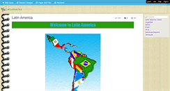 Desktop Screenshot of latinamerica.wikispaces.com