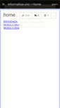 Mobile Screenshot of informatica-uno.wikispaces.com