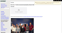 Desktop Screenshot of environet.wikispaces.com