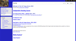 Desktop Screenshot of cylibrary.wikispaces.com
