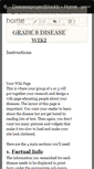 Mobile Screenshot of diseaseprojectblockb.wikispaces.com