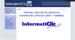 Desktop Screenshot of informaticlic.wikispaces.com