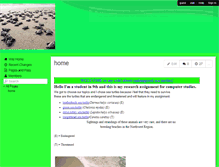 Tablet Screenshot of endangered-sea-turtles.wikispaces.com