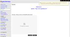 Desktop Screenshot of georamsey.wikispaces.com