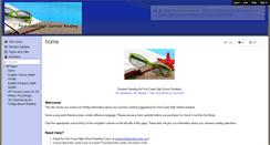 Desktop Screenshot of fchssummerreading.wikispaces.com