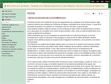 Tablet Screenshot of controlroedores.wikispaces.com